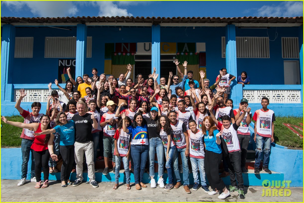 Sofia Carson Visits UNICEF Programming in Brazil with UNICEF USA 21